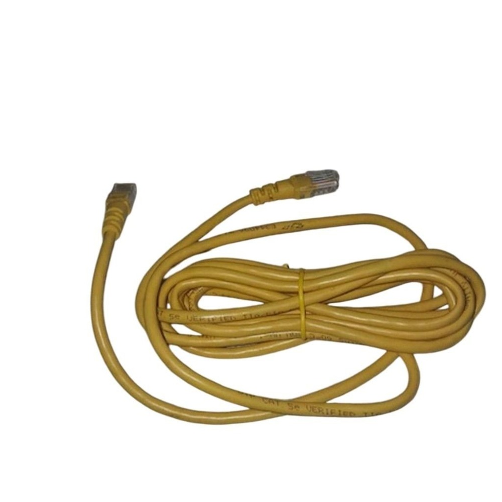 Allen Tel Yellow CAT5e RJ45 Ethernet‎ LAN Network Patch Cable